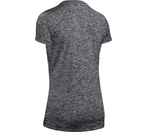 Жіноча футболка Under Armour Tech SSV Twist - S - чорна Жіноча футболка Under Armour Tech SSV Twist - S - чорна