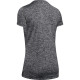 Жіноча футболка Under Armour Tech SSV Twist - S - чорна