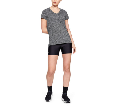 Жіноча футболка Under Armour Tech SSV Twist - S - чорна Жіноча футболка Under Armour Tech SSV Twist - S - чорна