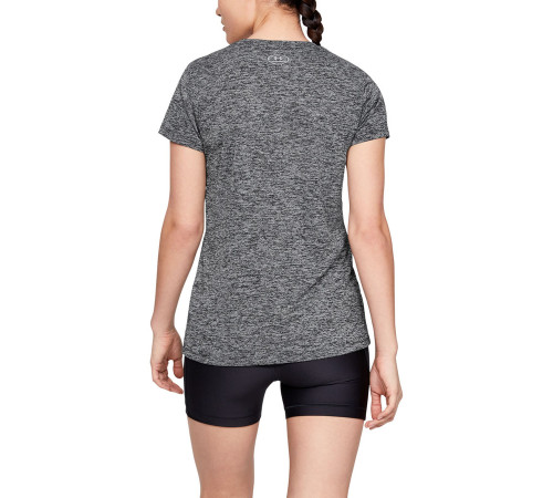 Жіноча футболка Under Armour Tech SSV Twist - S - чорна Жіноча футболка Under Armour Tech SSV Twist - S - чорна