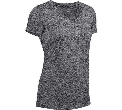 Жіноча футболка Under Armour Tech SSV Twist - S - чорна Жіноча футболка Under Armour Tech SSV Twist - S - чорна