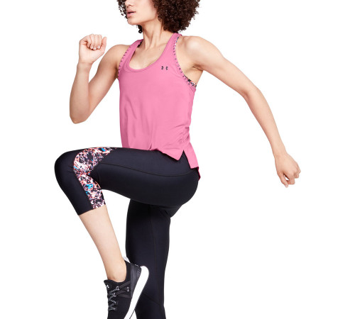 Жіноча майка Under Armour Knockout - М - рожева Жіноча майка Under Armour Knockout - М - рожева