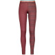 Термоштани ж Ortovox 185 ROCK'N'WOOL LONG PANTS W mountain rose - M - бордові