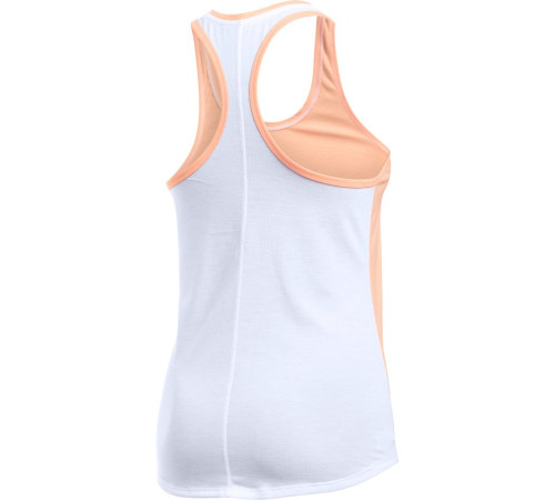 Жіноча майка для бігу Under Armour Threadborne Run Mesh - S - помаранчевий Жіноча майка для бігу Under Armour Threadborne Run Mesh - S - помаранчевий