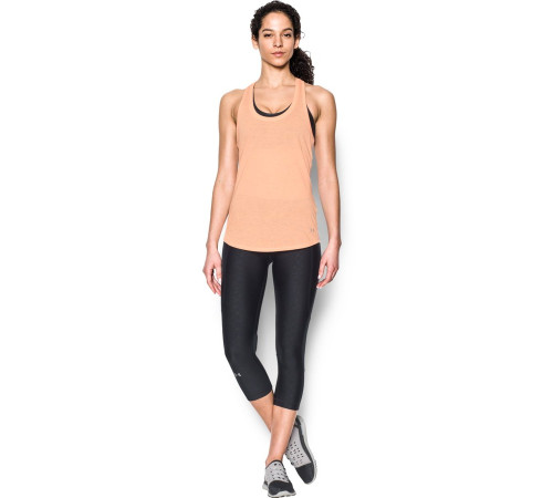 Жіноча майка для бігу Under Armour Threadborne Run Mesh - S - помаранчевий Жіноча майка для бігу Under Armour Threadborne Run Mesh - S - помаранчевий