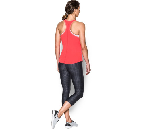Жіноча майка для бігу Under Armour Threadborne Run Mesh - М - рожевий Жіноча майка для бігу Under Armour Threadborne Run Mesh - М - рожевий