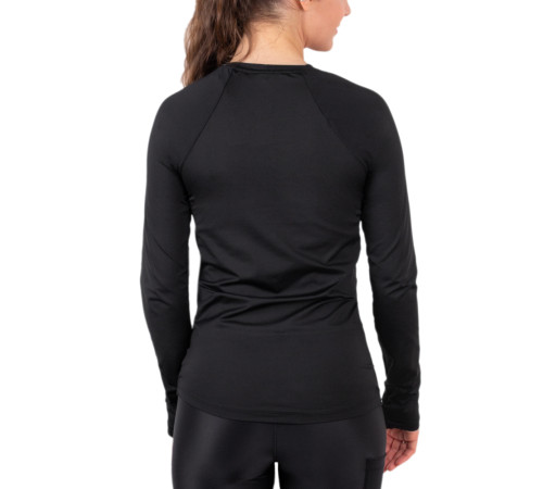 Жіноча футболка inSPORTline T-Long - XL - чорна Жіноча футболка inSPORTline T-Long - XL - чорна