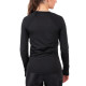 Жіноча футболка inSPORTline T-Long - XL - чорна