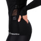 Жіноча футболка inSPORTline T-Long - XL - чорна