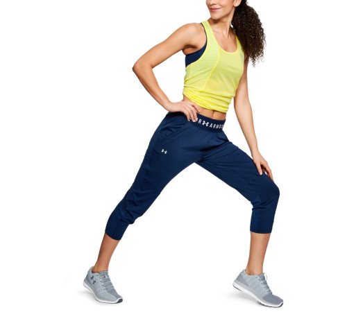Жіноча майка Under Armour Threadborne Fashion - XL - жовта Жіноча майка Under Armour Threadborne Fashion - XL - жовта