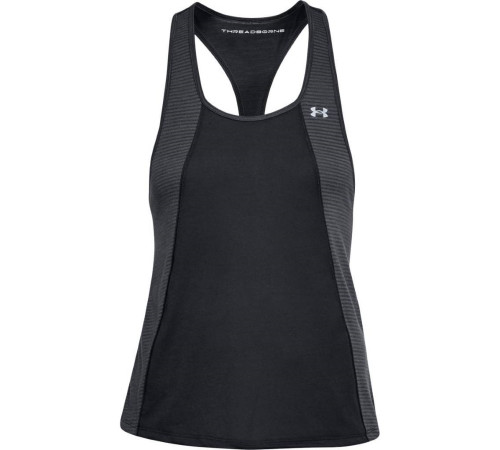 Жіноча майка Under Armour Threadborne Fashion - М - чорний Жіноча майка Under Armour Threadborne Fashion - М - чорний