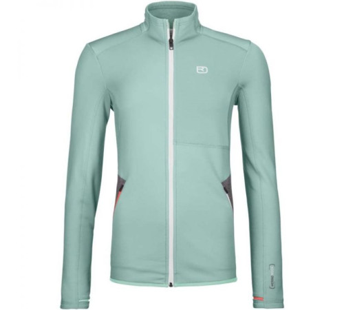 Фліс ж Ortovox FLEECE JACKET W ice waterfall - S - блакитний Фліс ж Ortovox FLEECE JACKET W ice waterfall - S - блакитний