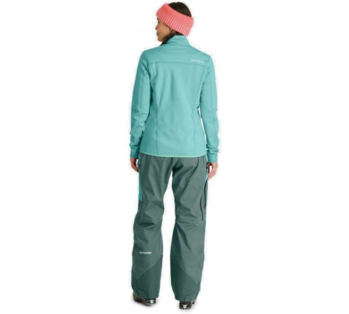 Фліс ж Ortovox FLEECE JACKET W ice waterfall - S - блакитний Фліс ж Ortovox FLEECE JACKET W ice waterfall - S - блакитний