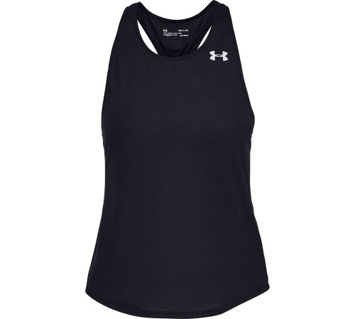 Жіноча майка для бігу Under Armour Streaker 2.0 Racer - S - чорна Жіноча майка для бігу Under Armour Streaker 2.0 Racer - S - чорна