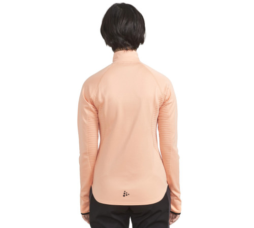 Жіноча термокуртка CRAFT ADV Tech Fleece W - XS - оранжева Жіноча термокуртка CRAFT ADV Tech Fleece W - XS - оранжева