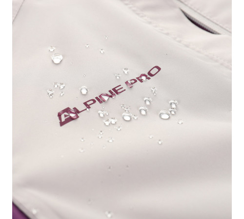 Куртка Alpine Pro Impeca - S - бежевий/фіолетовий Куртка Alpine Pro Impeca - S - бежевий/фіолетовий
