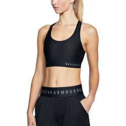 Жіночий спортивний топ Under Armour Mid Keyhole - XS - чорний
