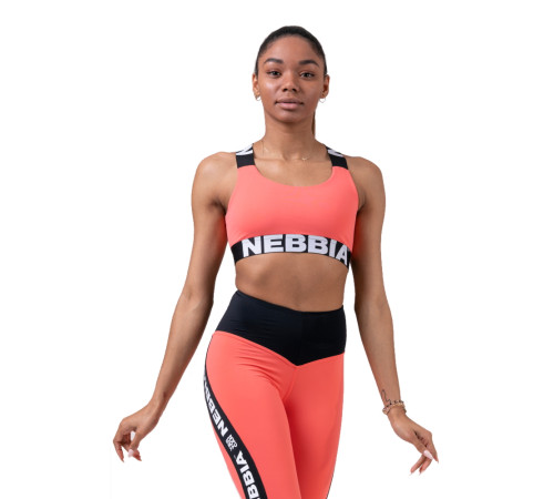 Спортивний бюстгальтер Nebbia Power Your Hero 535 - розмір L/рожевий Спортивний бюстгальтер Nebbia Power Your Hero 535 - розмір L/рожевий
