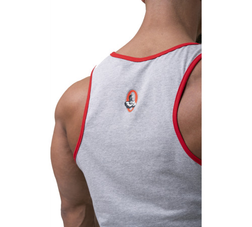 Чоловіча футболка без рукавів Nebbia Old School Muscle 193 - сірий/XXL