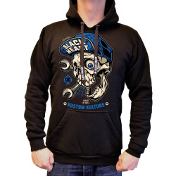 Світшот з капюшоном BLACK HEART Mechanic Hood - М - Чорний