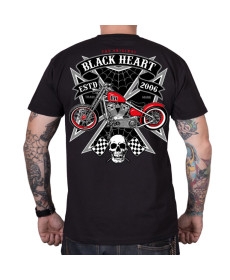 Футболка чоловіча BLACK HEART Iron - L - чорна