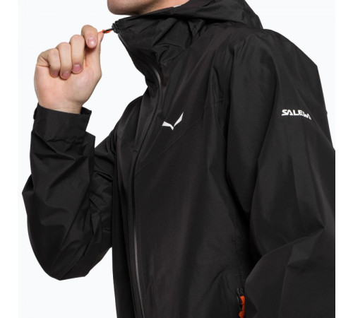 Куртка ч Salewa PUEZ (AQUA 4) 2.5L PTX JACKET M 28615 0910 - 48/M - чорний