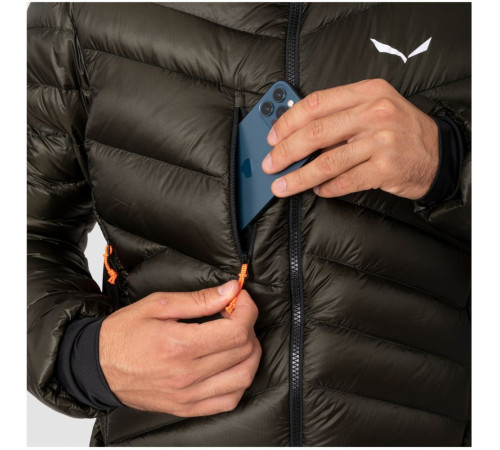 Куртка ч Salewa ORTLES MED 3 RDS DWN JACKET M 28718 0910 - 48/M - чорний