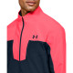 Чоловіча куртка для гольфу Under Armour Storm Windstrike Full Zip - М - синьо-рожева