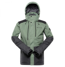 Куртка ч Alpine Pro ZARIB MJCB636 722 - S - зелений/чорний