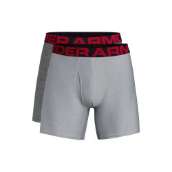Чоловічі боксерки  Under  Armour Tech - 2 пари:сірі/світло-сірі/М