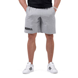 Чоловічі шорти Nebbia Legday Hero 179 - сірий/М