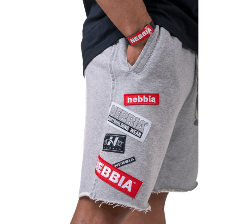 Чоловічі шорти Nebbia Limitless BOYS shorts 178 - сірий/М Чоловічі шорти Nebbia Limitless BOYS shorts 178 - сірий/М