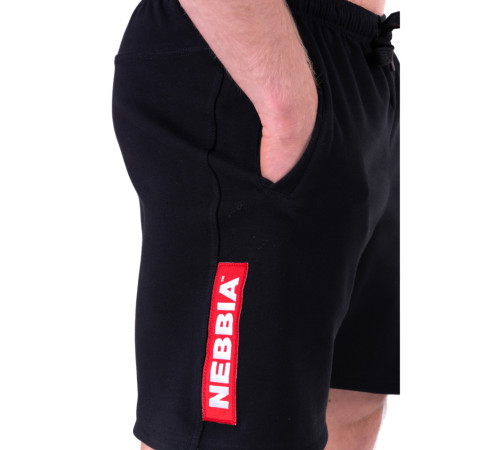 Чоловічі шорти для спортзалу Nebbia Red Label 152 - розмір XXL / чорний Чоловічі шорти для спортзалу Nebbia Red Label 152 - розмір XXL / чорний