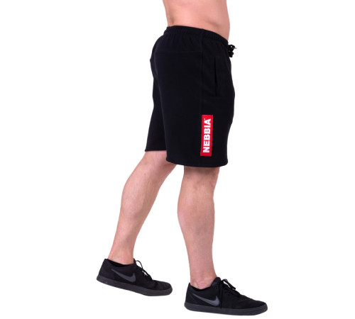 Чоловічі шорти для спортзалу Nebbia Red Label 152 - розмір XXL / чорний Чоловічі шорти для спортзалу Nebbia Red Label 152 - розмір XXL / чорний