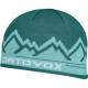 Шапка Ortovox PEAK BEANIE pacific green - бірюзовий