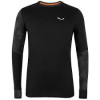 Термофутболка ч Salewa CRISTALLO WARM AMR M L/S TEE 28205 0910 - 46/S - чорний