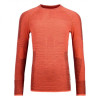 Термофутболка ж Ortovox 230 COMPETITION LONG SLEEVE W coral - XL - червоний