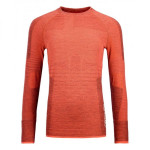 Термофутболка ж Ortovox 230 COMPETITION LONG SLEEVE W coral - XS - червоний