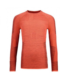 Термофутболка ж Ortovox 230 COMPETITION LONG SLEEVE W coral - XS - червоний