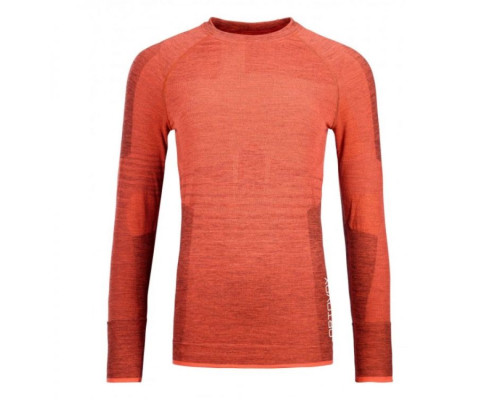 Термофутболка ж Ortovox 230 COMPETITION LONG SLEEVE W coral - XS - червоний