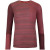 Термофутболка ж Ortovox 185 ROCK'N'WOOL LONG SLEEVE W mountain rose - L - бордовий