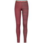 Термоштани ж Ortovox 185 ROCK'N'WOOL LONG PANTS W mountain rose - L - бордові