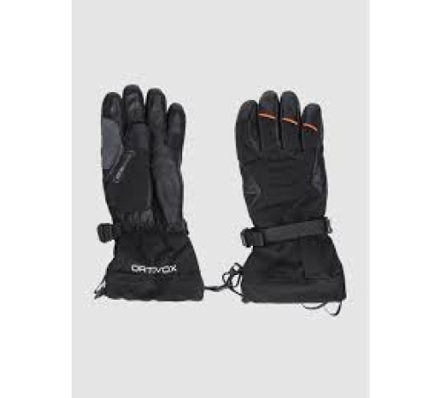 Рукавиці ч Ortovox MERINO FREERIDE 3 FINGER GLOVE M black raven - XS - чорний