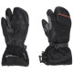 Рукавиці ч Ortovox MERINO FREERIDE 3 FINGER GLOVE M black raven - XS - чорний