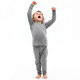 Термофутболка д Turbat Yeti Top Kids cloudburst grey - 116 - темно-сірий