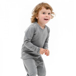 Термофутболка д Turbat Yeti Top Kids cloudburst grey - 104 - темно-сірий