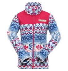 Фліс д Alpine Pro EFLINO KSWB221 412PA - 152-158 - рожевий/синій