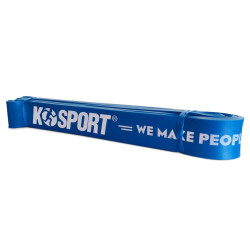 Стрічка-еспандер для вправ K-Sport Power Band 2 16-39 кг синя