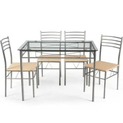Комплект меблів Costway Corners 4-місний, бежевий