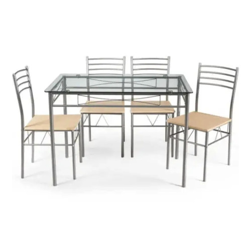 Комплект меблів Costway Corners 4-місний, бежевий
